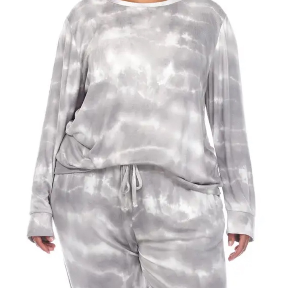 Plus size 2pc jog set